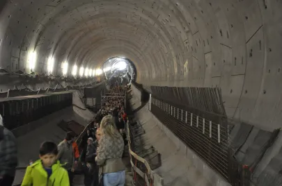 dzień otwarty tunelu pod Martwą Wisłą