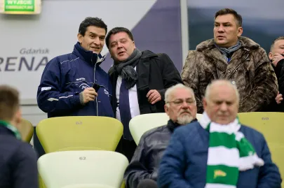 Od lewej: Lorenzo Micelli, Janusz Benesz, Dariusz Michalczewski