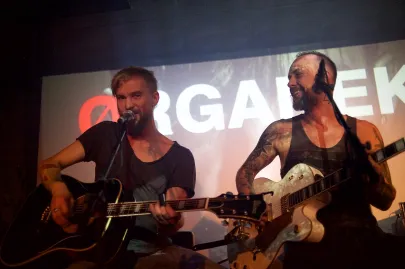 Organek i Adam "Nergal" Darski
