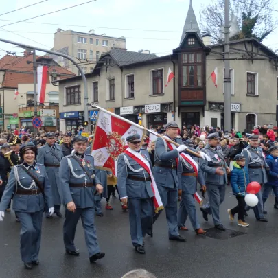 PARADA NIEPODLEGŁOSCIOWA W GDYNI.