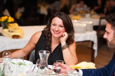 Agata Falkiewicz - właścicielka restauracji