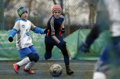 Piłkarski turniej mikołajkowy Do Przerwy 0:1