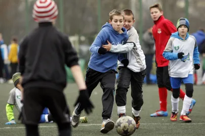 Piłkarski turniej mikołajkowy Do Przerwy 0:1