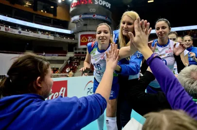 Klaudia Kaczorowska, Anna Miros i Anna Kaczmar 