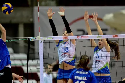 Katarzyna Zaroślińska i Justyna Łukasik 