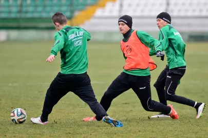 Przemysław Macierzyński, Adam Dźwigała i Bruno Nazario 