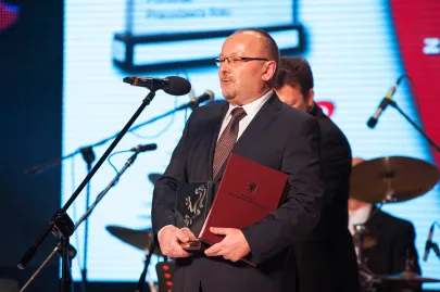 Mirosław Eggert - prezes Zakładu Usług Inżynierskich ELDRO-FL - zwycięzcy w kategorii Średnie Przedsiębiorstwo