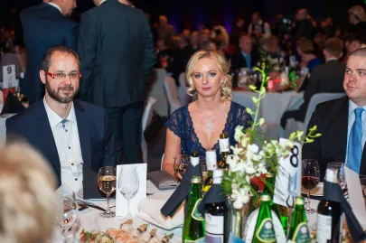 Agnieszka Bomba (wiceprezes trojmiasto.pl) wraz z mężem