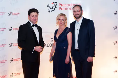 Agnieszka Bomba (wiceprezes trojmiasto.pl) z mężem