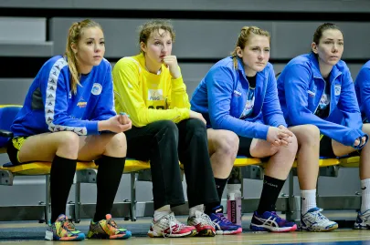 Sonia Kłusewicz, Irena Szwonka, Aleksandra Dorsz i Monika Kobylińska