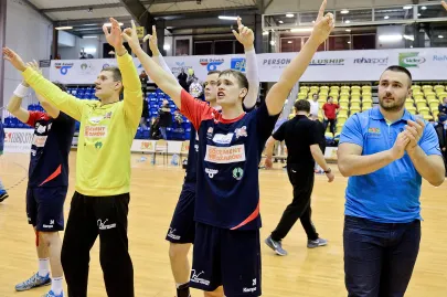 Artur Chmieliński, Adrian Kondratiuk, Wojciech Prymlewicz i Krzysztof Jasowicz