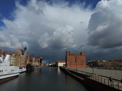 Gdańsk w  Chmurach