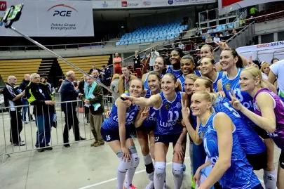 Selfie zawodniczek Dynama