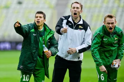 Bruno Nazario, Zbigniew Oszmana  i Sebastian Mila 