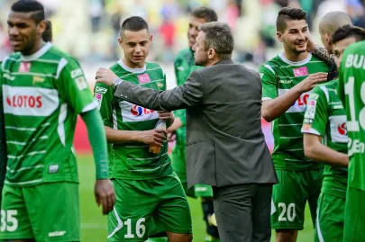 Ariel Borysiuk i Jerzy Brzęczek