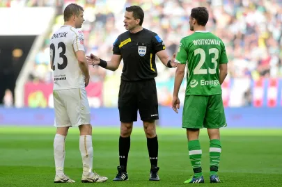 Maciej Szmatiuk, Daniel Stefański i Grzegorz Wojtkowiak 