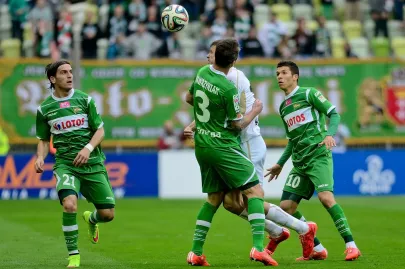 Stojan Vranjes, Jakub Wawrzyniak i Bruno Nazario 