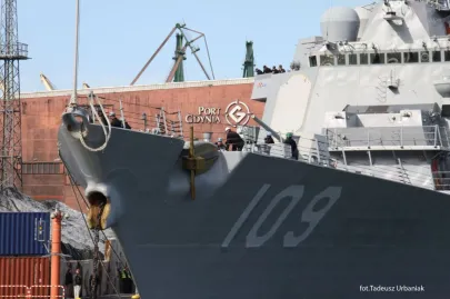 Niszczyciel USS "Jason Dunham"  w Gdyni