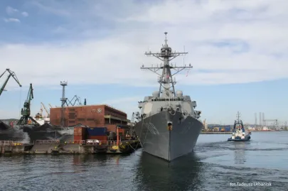 Niszczyciel USS "Jason Dunham"  w Gdyni