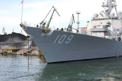 Niszczyciel USS "Jason Dunham"  w Gdyni