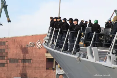 Niszczyciel USS "Jason Dunham"  w Gdyni