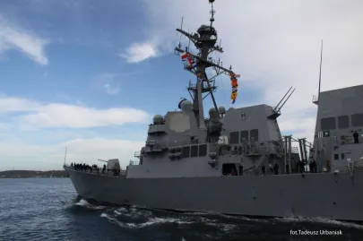 Niszczyciel USS "Jason Dunham"  w Gdyni