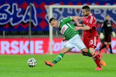 Ariel Borysiuk i Paweł Brożek