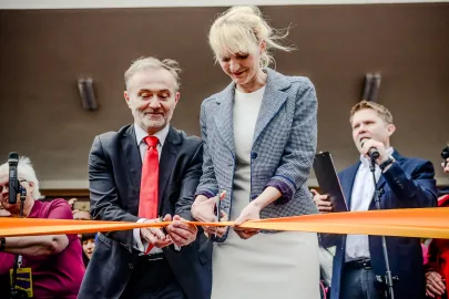 Wojciech Szczurek i Karolina Grabowicz-Matyjas