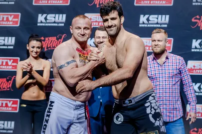 Mariusz Pudzianowski i Rolles Gracie