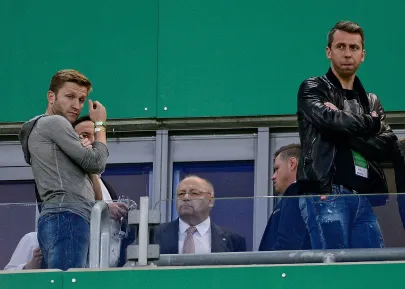 Jakub Błaszczykowski, Jakub Wawrzyniak i Jacek Krzynówek