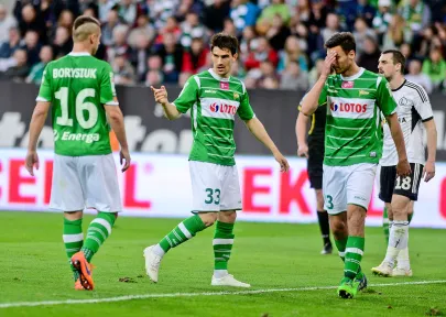 Ariel Borysiuk, Nikola Leković i Grzegorz Wojtkowiak 