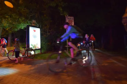 Wieczorny przejazd rowerowy Gdynia/Sopot