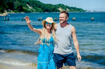 Edyta Olszówka i Cezary Pazura