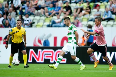 Grzegorz Kuświk i Simone Padoin