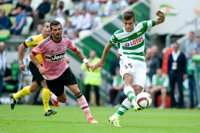 Adam Dźwigała i Stefano Sturaro