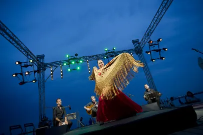 Famenco na plaży w ramach Energa Sopot Classic