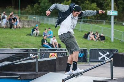 Open skate park