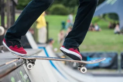 Open skate park