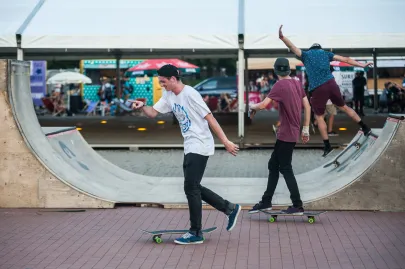 Open skate park