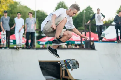 Open skate park