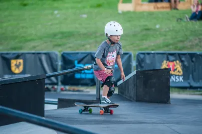Open skate park