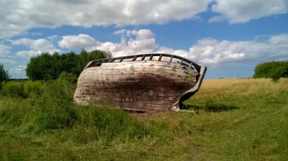 Arka Noego na niebieskim szlaku Puck Gdynia