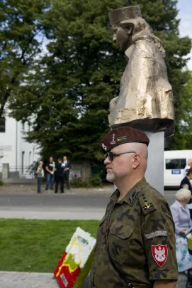 Uroczystość odsłonięcia pomnika Danuty Siedzikówny ?Inki? 