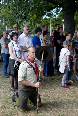 Uroczystość odsłonięcia pomnika Danuty Siedzikówny ?Inki? 