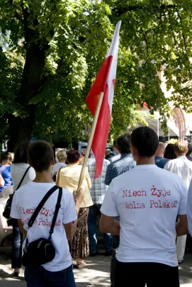 Uroczystość odsłonięcia pomnika Danuty Siedzikówny ?Inki? 
