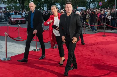 Janusz Chabior, Robert Więckiewicz i Natalia Adaszyńska 