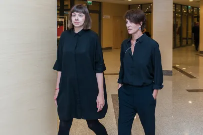 Justyna Suwała i Maja Ostaszewska