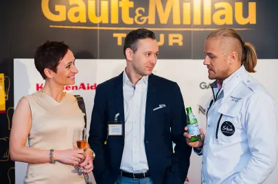 Marta i Mariusz Pieterwas (Krew i Woda), Sebastian Krauzowicz (Restauracja Sfera)