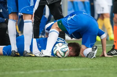 Uraz Kewina Wesołowskiego