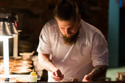 Adrian Klonowski, szef kuchni restauracji Metamorfoza